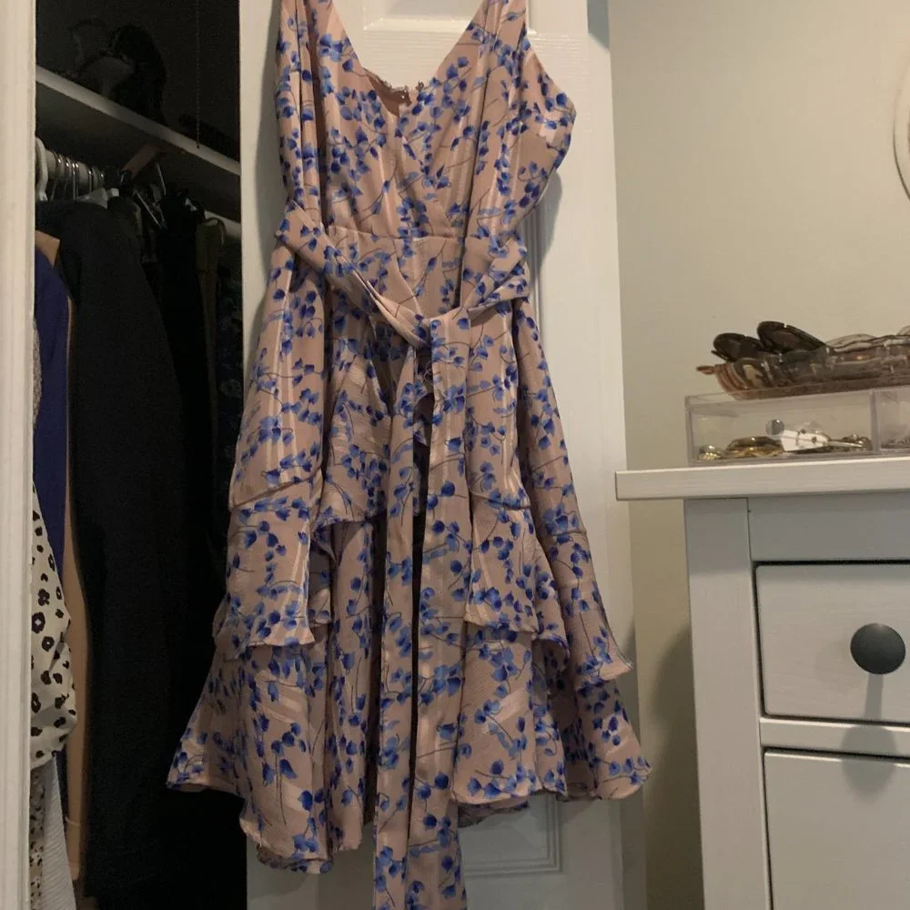 Selfie Leslie, Worn Once, Floral Summer Mini Dress - Picture 2 of 2